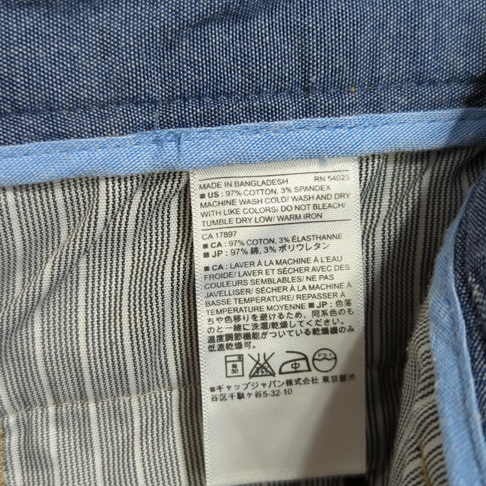 BANANA REPUBLIC Fulton Skinny Chino Waist 35 - Picture 8 of 11